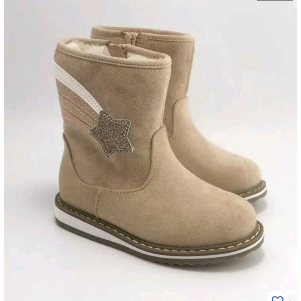 Cat & Jack Toddler Girls Isla Toddler Girls Zipper Slip-On Boots